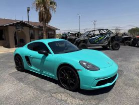 2017 PORSCHE 718 CAYMAN COUPE 4-CYL, TURBO, 2.0 LITER COUPE 2D
