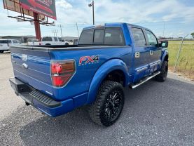 2014 FORD F150 SUPERCREW CAB PICKUP V8, FLEX FUEL, 5.0 LITER FX4 PICKUP 4D 5 1/2 FT