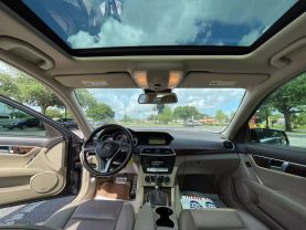 2012 MERCEDES-BENZ C-CLASS SEDAN 4-CYL, TURBO, 1.8 LITER C 250 LUXURY SEDAN 4D
