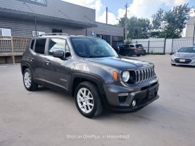 2019 JEEP RENEGADE SUV 4-CYL, ZERO EVAP M-AIR, 2.4 LITER LATITUDE SPORT UTILITY 4D at Motors On Wheels - used car dealership in Houston, Texas.