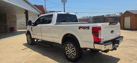 2018 FORD F250 SUPER DUTY CREW CAB PICKUP V8, TURBO DIESEL, 6.7L LARIAT PICKUP 4D 6 3/4 FT