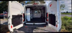 2017 FORD TRANSIT 250 VAN CARGO V6, FLEX FUEL, 3.7 LITER LOW ROOF W/SLIDING SIDE DOOR W/RWB VAN 3D