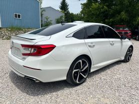 2021 HONDA ACCORD SEDAN 4-CYL, VTEC, TURBO, 2.0 LITER SPORT SEDAN 4D at T&T Repairables - used car dealership in Spencer, Indiana.