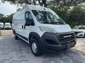 2023 RAM PROMASTER CARGO VAN CARGO V6, VVT, 3.6 LITER 3500 HIGH ROOF EXTENDED VAN 3D