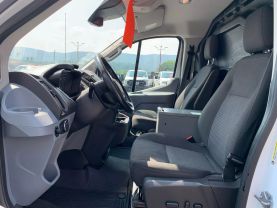 2018 FORD TRANSIT 250 UPFITTED CARGO VAN LOW ROOF  130'' WB CARGO VANS V6, ECOBOOST, TT 3.5L LOW ROOF W/SLIDING SIDE DOOR W/RWB VAN 3D - Eddies Auto Sales