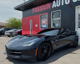2015 CHEVROLET CORVETTE COUPE V8, 6.2 LITER STINGRAY Z51 COUPE 2D