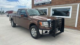 2012 FORD F150 SUPER CAB PICKUP V8, FLEX FUEL, 5.0 LITER XLT PICKUP 4D 6 1/2 FT