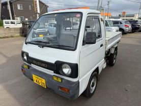 1990 SUZUKI CARRY PICKUP F6A DUMP TRUCK