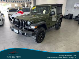 2021 JEEP WRANGLER SUV V6, VVT, 3.6 LITER WILLYS SPORT UTILITY 2D