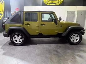 2007 JEEP WRANGLER SUV V6, 3.8 LITER UNLIMITED X SPORT UTILITY 4D