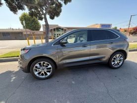 2015 FORD EDGE SUV V6, 3.5 LITER TITANIUM SPORT UTILITY 4D