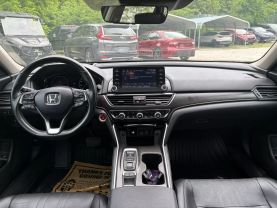 2021 HONDA ACCORD SEDAN 4-CYL, VTEC, TURBO, 2.0 LITER TOURING SEDAN 4D at T&T Repairables - used car dealership in Spencer, Indiana.