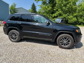 2018 JEEP GRAND CHEROKEE SUV V6, VVT, 3.6 LITER LIMITED SPORT UTILITY 4D at T&T Repairables - used car dealership in Spencer, Indiana.