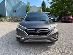 2015 HONDA CR-V SUV 4-CYL, I-VTEC, 2.4 LITER EX-L SPORT UTILITY 4D at T&T Repairables - used car dealership in Spencer, Indiana.