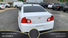 2012 CHEVROLET MALIBU SEDAN 4-CYL, 2.4 LITER LS SEDAN 4D