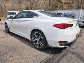 2018 INFINITI Q60 COUPE V6, TWIN TURBO, 3.0 LITER 3.0T LUXE COUPE 2D