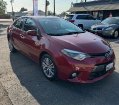 2015 TOYOTA COROLLA SEDAN 4-CYL, 1.8 LITER LE PLUS SEDAN 4D