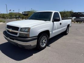 2005 CHEVROLET SILVERADO 1500 REGULAR CAB PICKUP V8, 4.8 LITER LS PICKUP 2D 8 FT