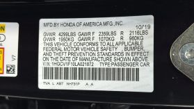 2020 HONDA ACCORD