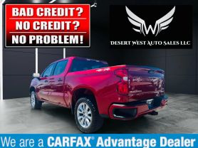 2021 CHEVROLET SILVERADO 1500 CREW CAB PICKUP 4-CYL, TURBO, 2.7 LITER CUSTOM PICKUP 4D 5 3/4 FT