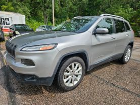 2017 JEEP CHEROKEE SUV V6, 3.2 LITER LIMITED SPORT UTILITY 4D