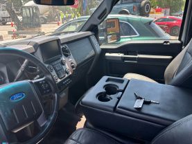 2016 FORD F350 SUPER DUTY CREW CAB PICKUP V8, TURBO DIESEL, 6.7L LARIAT PICKUP 4D 6 3/4 FT