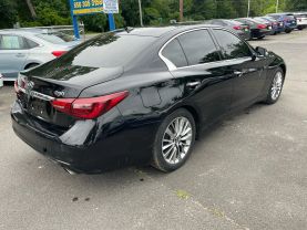 2018 INFINITI Q50 SEDAN V6, TWIN TURBO, 3.0 LITER 3.0T LUXE SEDAN 4D