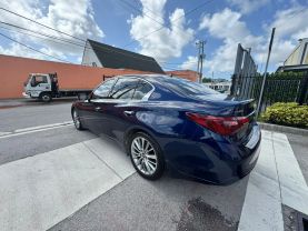 2022 INFINITI Q50 SEDAN V6, TWIN TURBO, 3.0 LITER LUXE SEDAN 4D