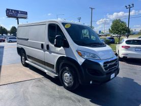 2023 RAM PROMASTER CARGO VAN CARGO V6, VVT, 3.6 LITER 2500 LOW ROOF VAN 3D