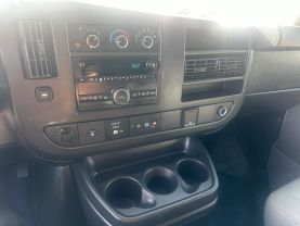 2018 CHEVROLET EXPRESS 2500 PASSENGER PASSENGER V8, FLEX FUEL, 6.0 LITER LT VAN 3D