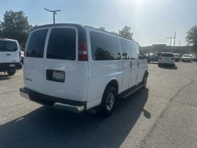 2018 CHEVROLET EXPRESS 2500 PASSENGER PASSENGER V8, FLEX FUEL, 6.0 LITER LT VAN 3D