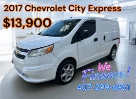 2017 CHEVROLET CITY EXPRESS VAN 4-CYL, 2.0 LITER LT VAN 4D