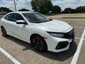 2019 HONDA CIVIC HATCHBACK 4-CYL, TURBO, 1.5 LITER EX HATCHBACK 4D