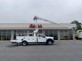 2020 FORD F550 SD 43FT CABLE PLACER BUCKET TRUCK ALTEC AT238P BUCKET TRUCKS V8, TURBO DIESEL, 6.7 LITER XL REG CAB 2D - Eddies Auto Sales