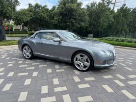2013 BENTLEY CONTINENTAL CONVERTIBLE W12, TWIN TURBO, FF, 6.0L GTC CONVERTIBLE 2D