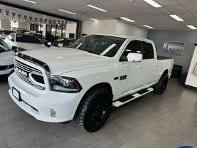 2018 RAM 1500 CREW CAB PICKUP V8, HEMI, 5.7 LITER SPORT PICKUP 4D 6 1/3 FT