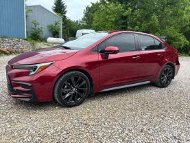 2023 TOYOTA COROLLA SEDAN 4-CYL, DYNAMIC-FORCE, 2.0 LITER SE SEDAN 4D at T&T Repairables - used car dealership in Spencer, Indiana.