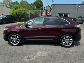 2018 FORD EDGE SUV V6, 3.5 LITER TITANIUM SPORT UTILITY 4D