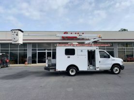 2018 FORD E350 SUPER DUTY CUTAWAY 36FT CABLE SPLICER BUCKET VAN ALTEC AT200A BUCKET TRUCKS V10, 6.8 LITER CUTAWAY VAN 2D - Eddies Auto Sales