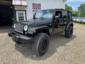2016 JEEP WRANGLER SUV V6, 3.6 LITER UNLIMITED SAHARA SPORT UTILITY 4D