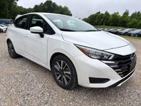2025 NISSAN VERSA SEDAN 4-CYL, 1.6 LITER SV SEDAN 4D at T&T Repairables - used car dealership in Spencer, Indiana.