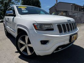 2014 JEEP GRAND CHEROKEE SUV V6, FLEX FUEL, 3.6 LITER OVERLAND SPORT UTILITY 4D