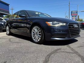 2012 AUDI A6 SEDAN V6, SUPERCHARGED, 3.0 LITER 3.0T QUATTRO PREMIUM SEDAN 4D