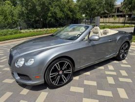 2014 BENTLEY CONTINENTAL CONVERTIBLE V8, TWIN TURBO, 4.0 LITER GTC CONVERTIBLE 2D