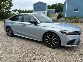 2022 HONDA CIVIC SEDAN 4-CYL, I-VTEC, TURBO, 1.5 LITER EX SEDAN 4D at T&T Repairables - used car dealership in Spencer, Indiana.