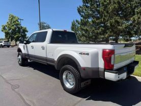 2018 FORD F450 SUPER DUTY CREW CAB PICKUP V8, TURBO DIESEL, 6.7 LITER PLATINUM PICKUP 4D 8 FT