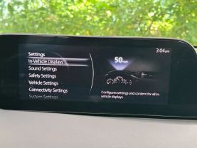 2022 MAZDA MAZDA3 SEDAN 4-CYL, SKYACTIV-G, 2.5 LITER CARBON EDITION SEDAN 4D at T&T Repairables - used car dealership in Spencer, Indiana.