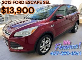 2013 FORD ESCAPE SUV 4-CYL, ECOBOOST, 1.6L SEL SPORT UTILITY 4D