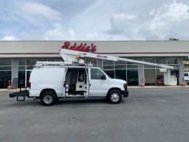 2012 FORD E350 SUPER DUTY 35FT BUCKET VAN SKYVAN UVN35A BUCKET TRUCKS V8, FLEX FUEL, 5.4 LITER VAN 3D - Eddies Auto Sales