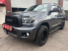 2015 TOYOTA SEQUOIA SUV V8, FLEX FUEL, 5.7 LITER SR5 SPORT UTILITY 4D